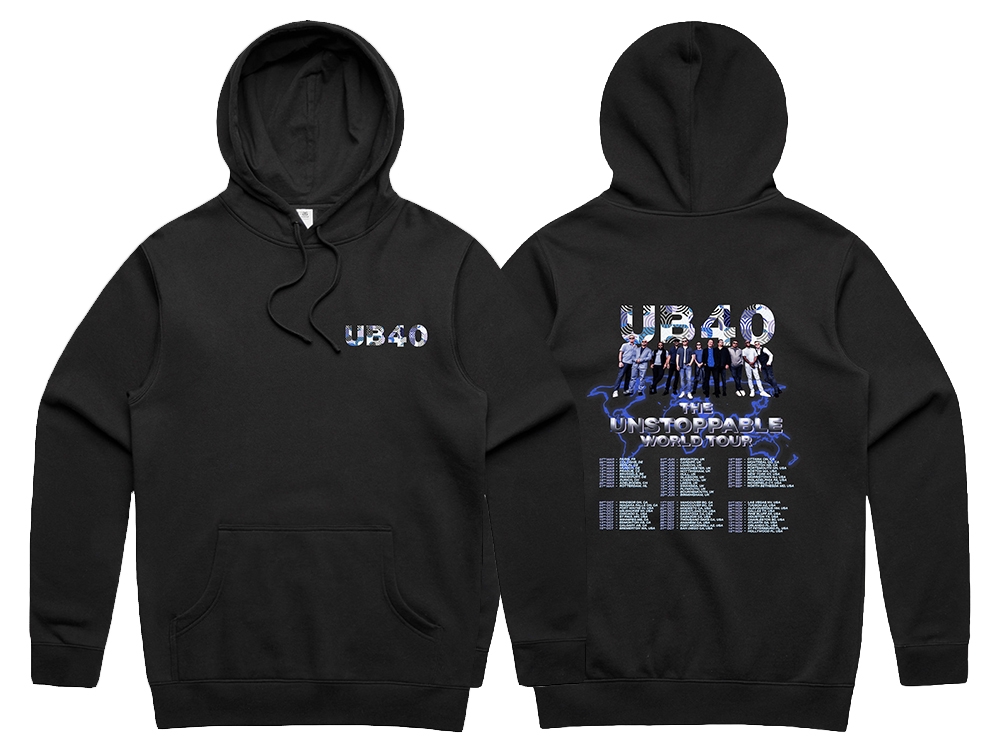 The Unstoppable world tour Black Hoodie