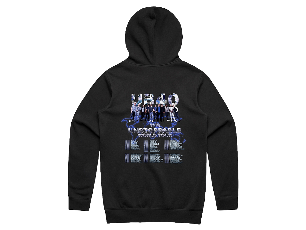 The Unstoppable world tour Black Hoodie