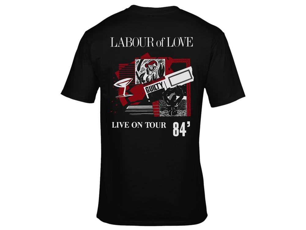 Labour of love Black T-shirt