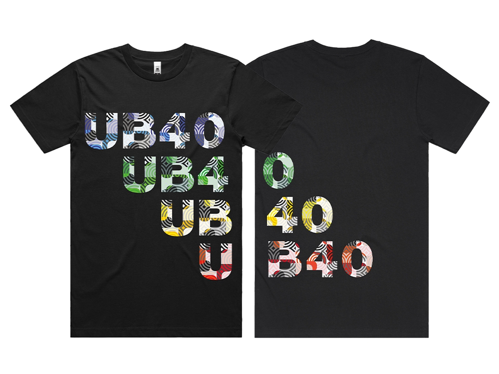 Step logo Black T-Shirt